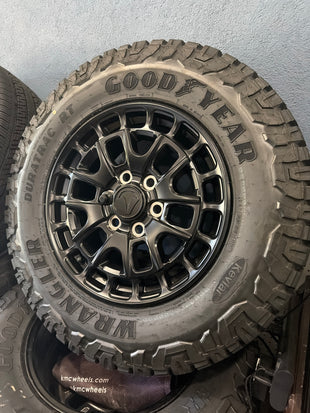 18" Toyota Tundra TSS T FORCE TRD OEM black wheels rims Sequoia 2025 2026 NEW TAKE OFF