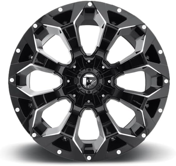 Fuel 1PC D576 18x9 Gloss Black Milled Wheel