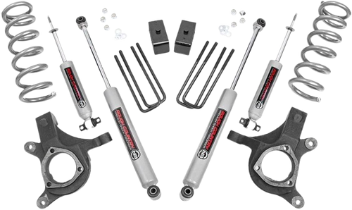 ROUGH COUNTRY 4.5 Inch Lift Kit Chevy Silverado & GMC Sierra 1500 2WD (1999-2006 & Classic)