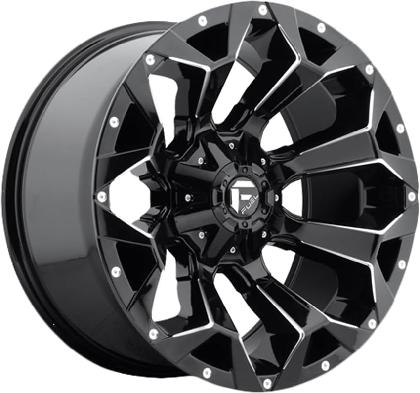 Fuel 1PC D576 18x9 Gloss Black Milled Wheel