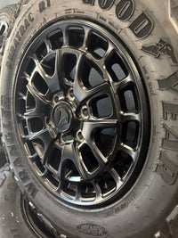 18" Toyota Tundra TSS T FORCE TRD OEM black wheels rims Sequoia 2025 2026 NEW TAKE OFF