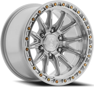Arena Blitz 17x9 6x135 +0mm Gloss Silver Machined Wheels - Set of 4