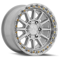 Arena 17x9 ENDURO 6x139.7 +0mm Gloss Silver Machined Wheels - Set of 4