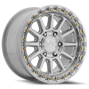 Arena 17x9 ENDURO 6x139.7 +0mm Gloss Silver Machined Wheels - Set of 4