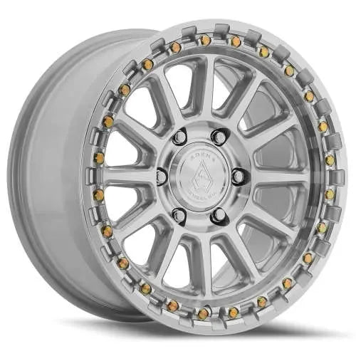 Arena 17x9 ENDURO 6x139.7 +0mm Gloss Silver Machined Wheels - Set of 4