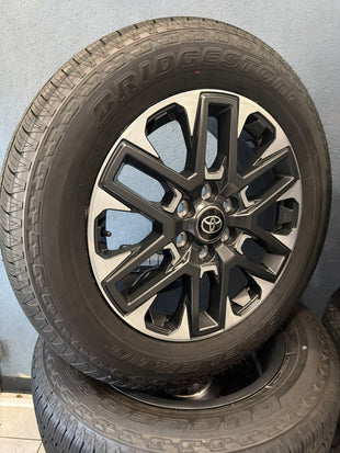 20” OEM TAKE OFF Toyota Tundra & Sequoia Wheels with 265/60R20 Bridgestone Tires – PT946-34220