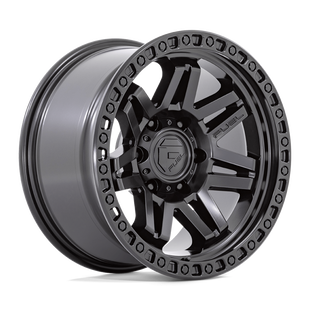 FUEL D810 17X9 6X5.5 BLK-OUT -12MM