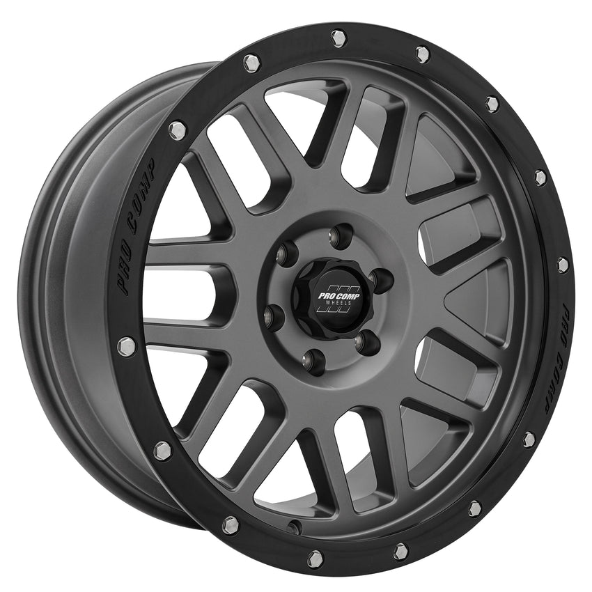 VERTIGO 18X9 6X5.5 108 +0 GRY-BLK